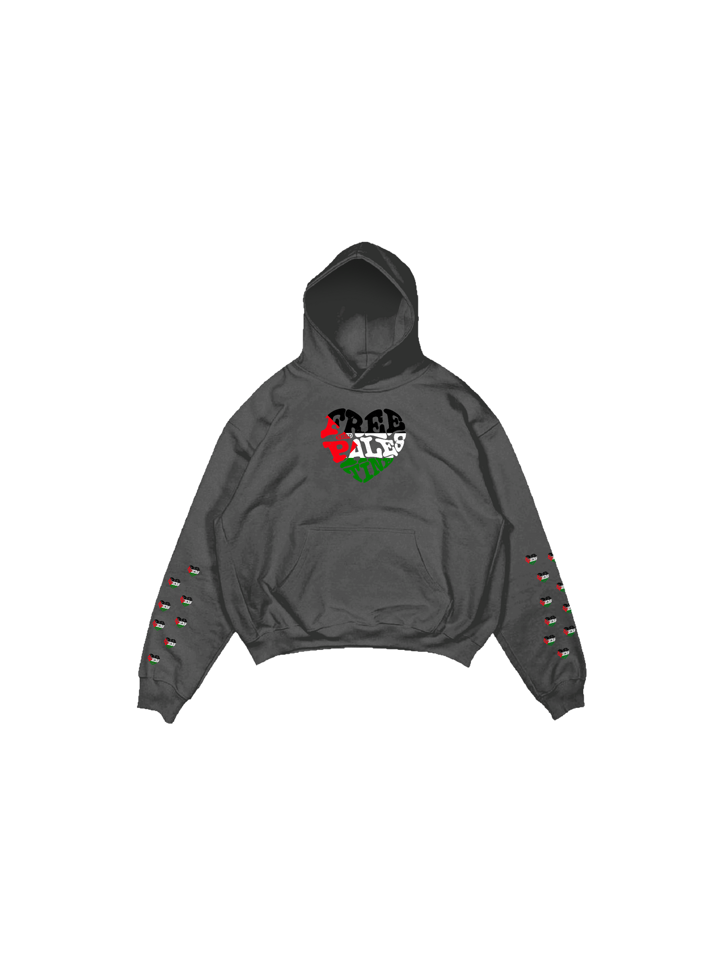 FREE PALESTINE "SLEEVES" FLAG COLOR