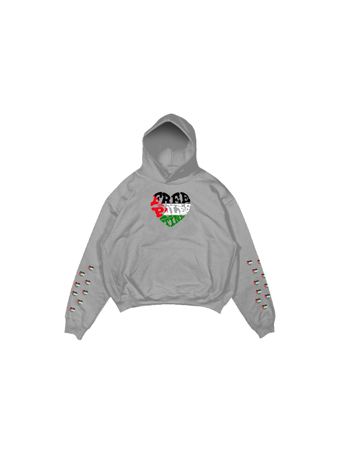 FREE PALESTINE "SLEEVES" FLAG COLOR