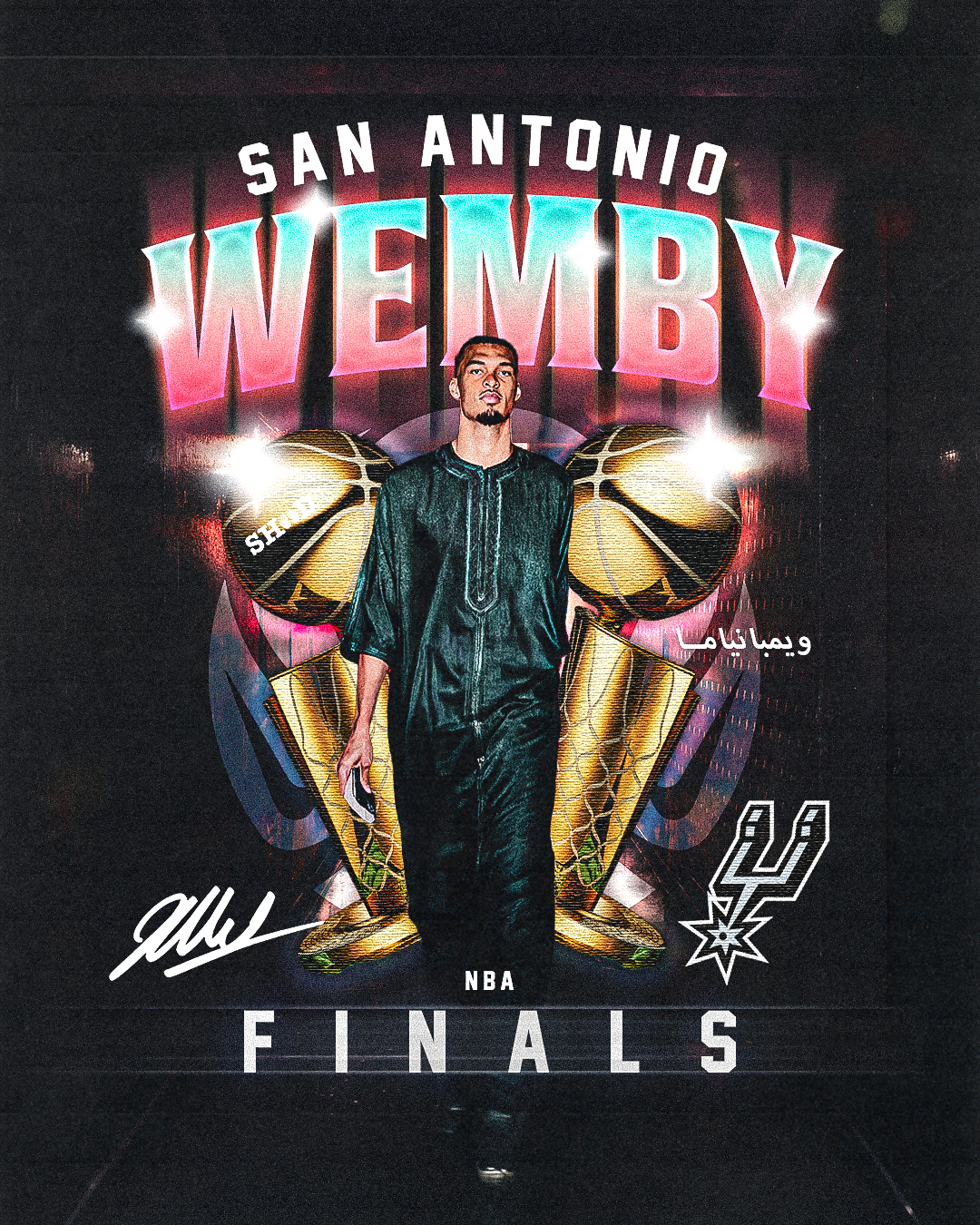 WEMBY "THOBE" FINALS TEE